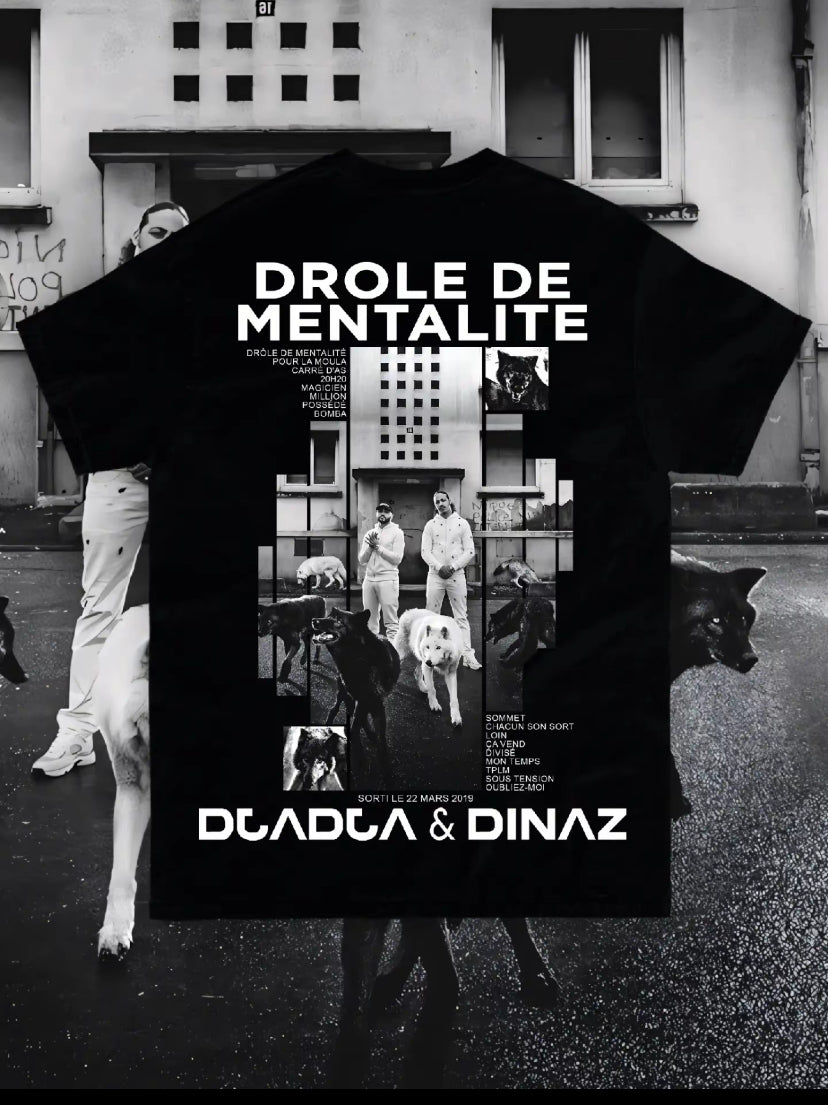 T-shirt djadja&dinaz « drole de mentalité »