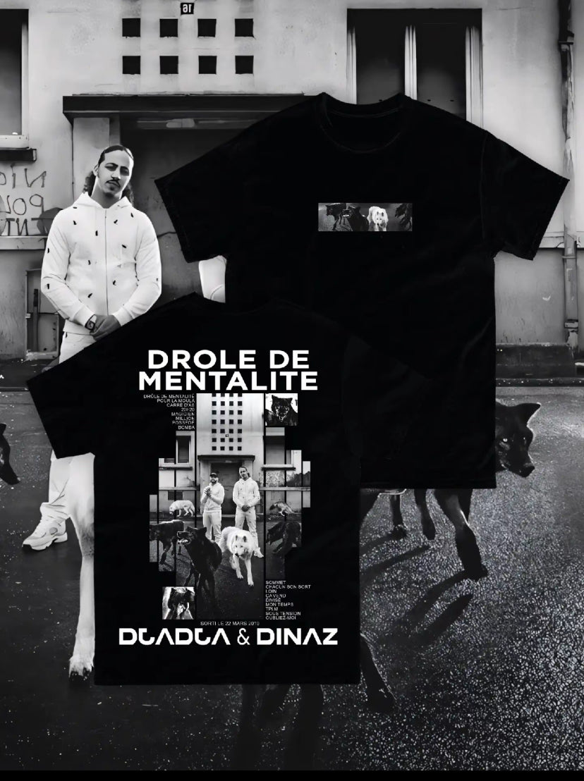 T-shirt djadja&dinaz « drole de mentalité »