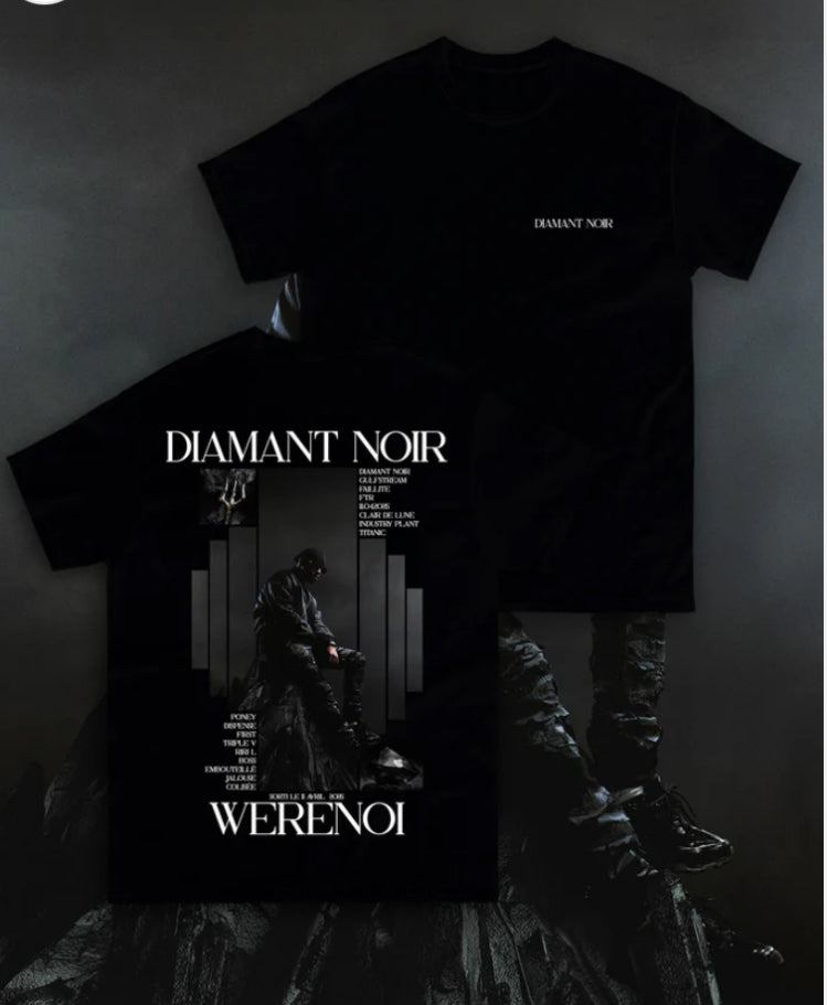 T-shirt werenoi « diamant noir »